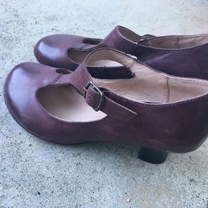 Miz Mooz Leather Strapped Heels